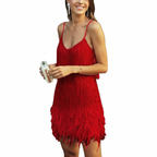 Adela | Women Cocktail Dress With V-Neckline And A-Line Silhouette | Party Style