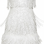 Adela | Women Cocktail Dress With V-Neckline And A-Line Silhouette | Party Style