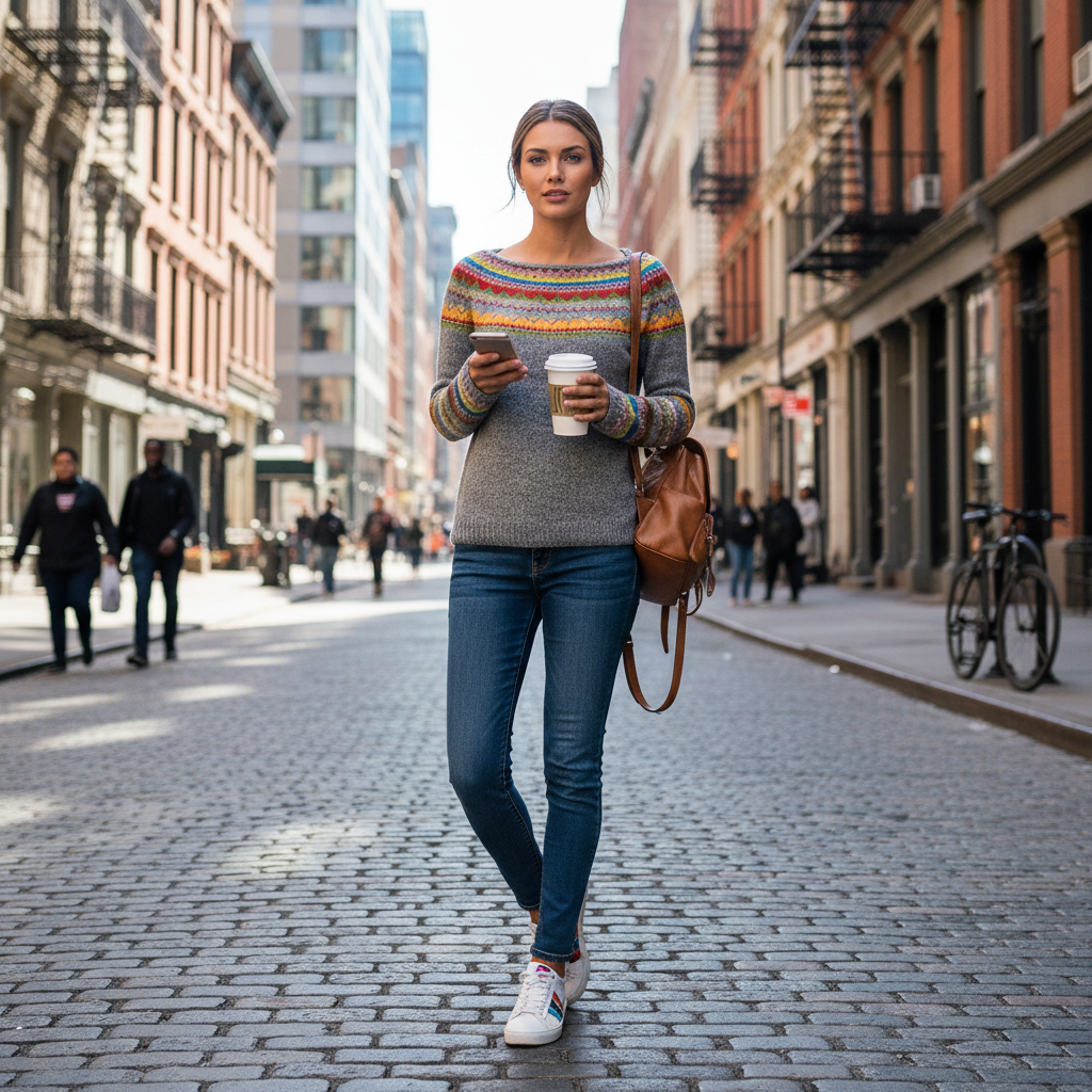 Ana | Women Sweater With Soft Knit Fabric And Elegant Cut | Cozy Winter Style