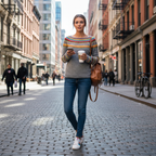 Ana | Women Sweater With Soft Knit Fabric And Elegant Cut | Cozy Winter Style