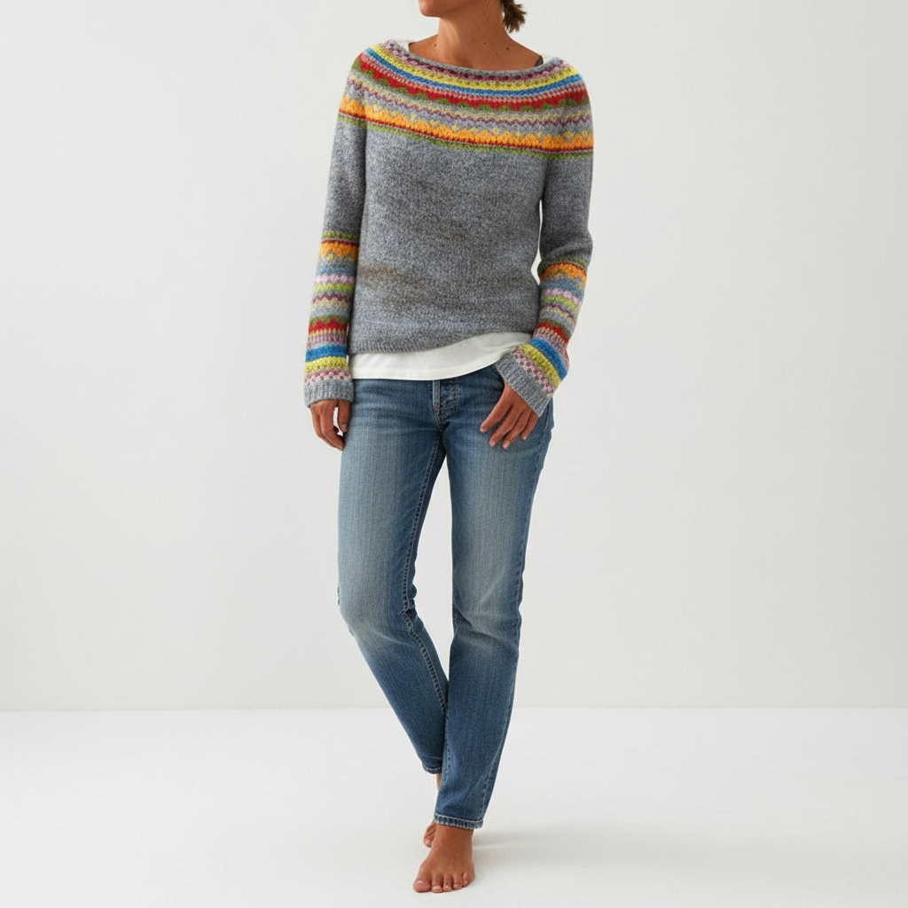 Ana | Women Sweater With Soft Knit Fabric And Elegant Cut | Cozy Winter Style