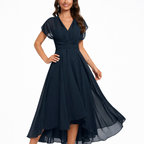 Aniela | Women Cocktail Dress With Lace Bodice And Satin Skirt | Party Style
