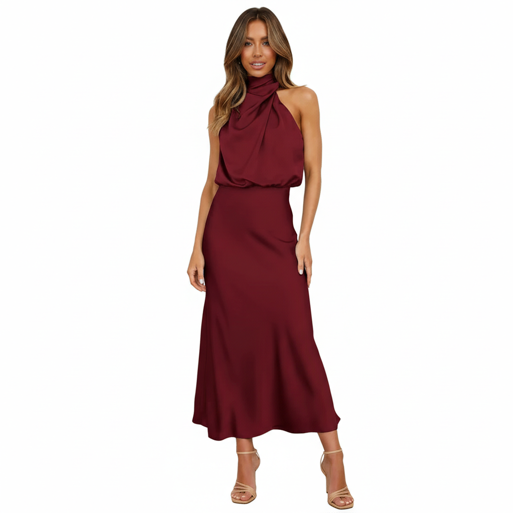 Antia | Women Cocktail Dress With Fitted Bodice And Flared Skirt | Party Style