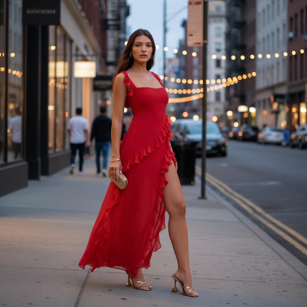 Antoaneta | Women Cocktail Dress With A-Line Skirt And Sweetheart Neckline | Party Style