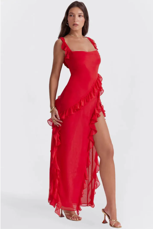 Antoaneta | Women Cocktail Dress With A-Line Skirt And Sweetheart Neckline | Party Style