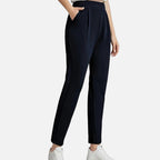Ava | Women's  Plus Size Knit Trousers With Pockets And Slim Fit | Everyday