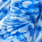 Aveline | Women’s Graduation Dress With One Shoulder And Floral Print | Elegant