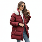 Belén | Women Hooded Jacket With Quilted Fabric | Casual Cool Style