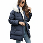 Belén | Women Hooded Jacket With Quilted Fabric | Casual Cool Style