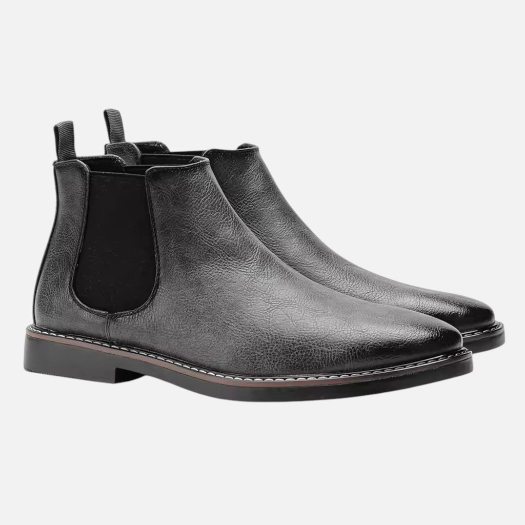 Bennett | Men's  Leather Chelsea Boots With Slip On Design | Classic