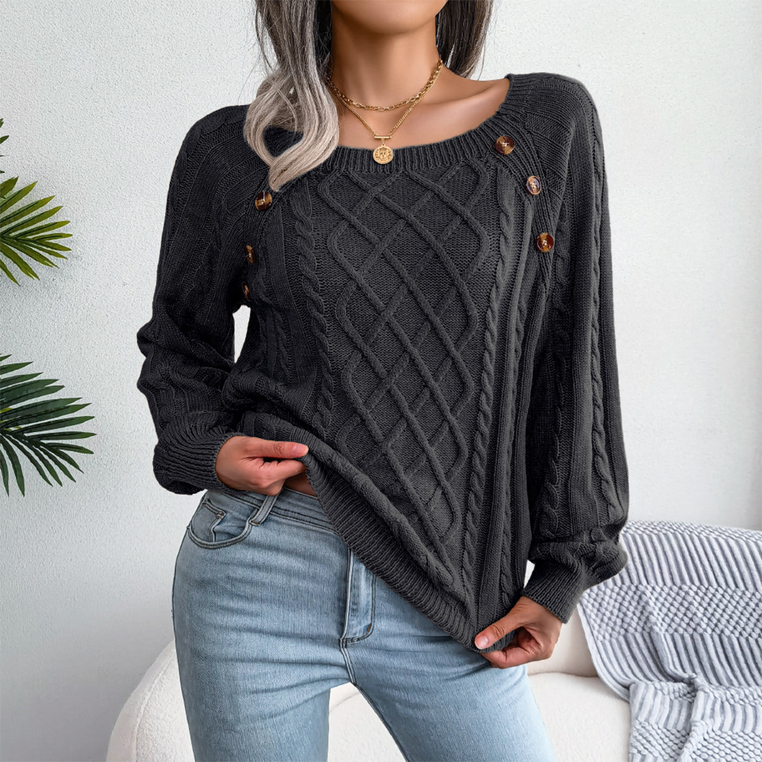 Calla | Cozy Cable Knit Sweater