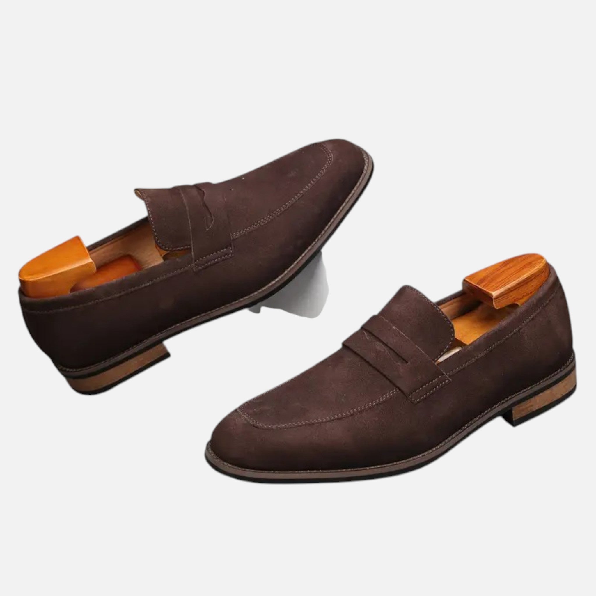 Callum | Men's Penny Loafers With Slip On Design And Low Cut | Elegant