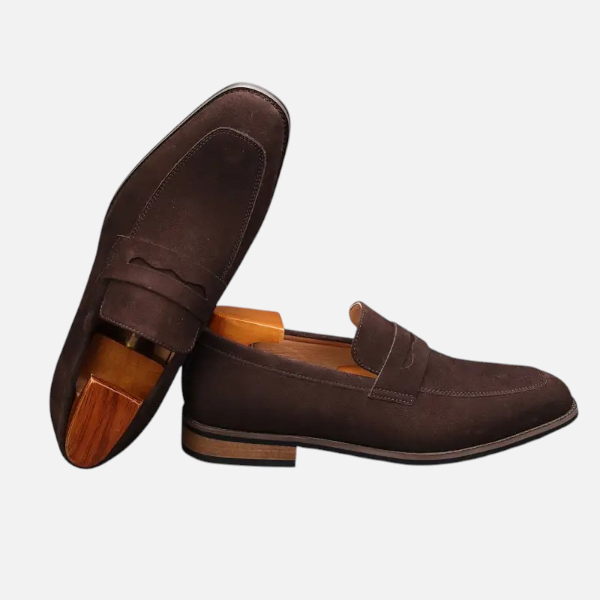Callum | Men's Penny Loafers With Slip On Design And Low Cut | Elegant