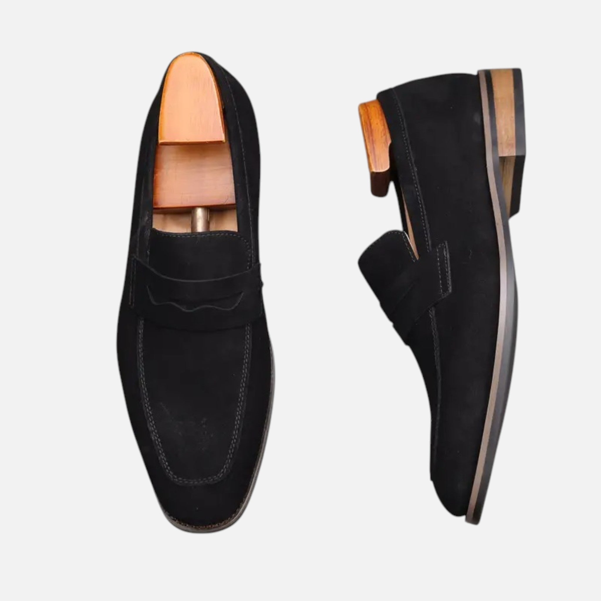 Callum | Men's Penny Loafers With Slip On Design And Low Cut | Elegant