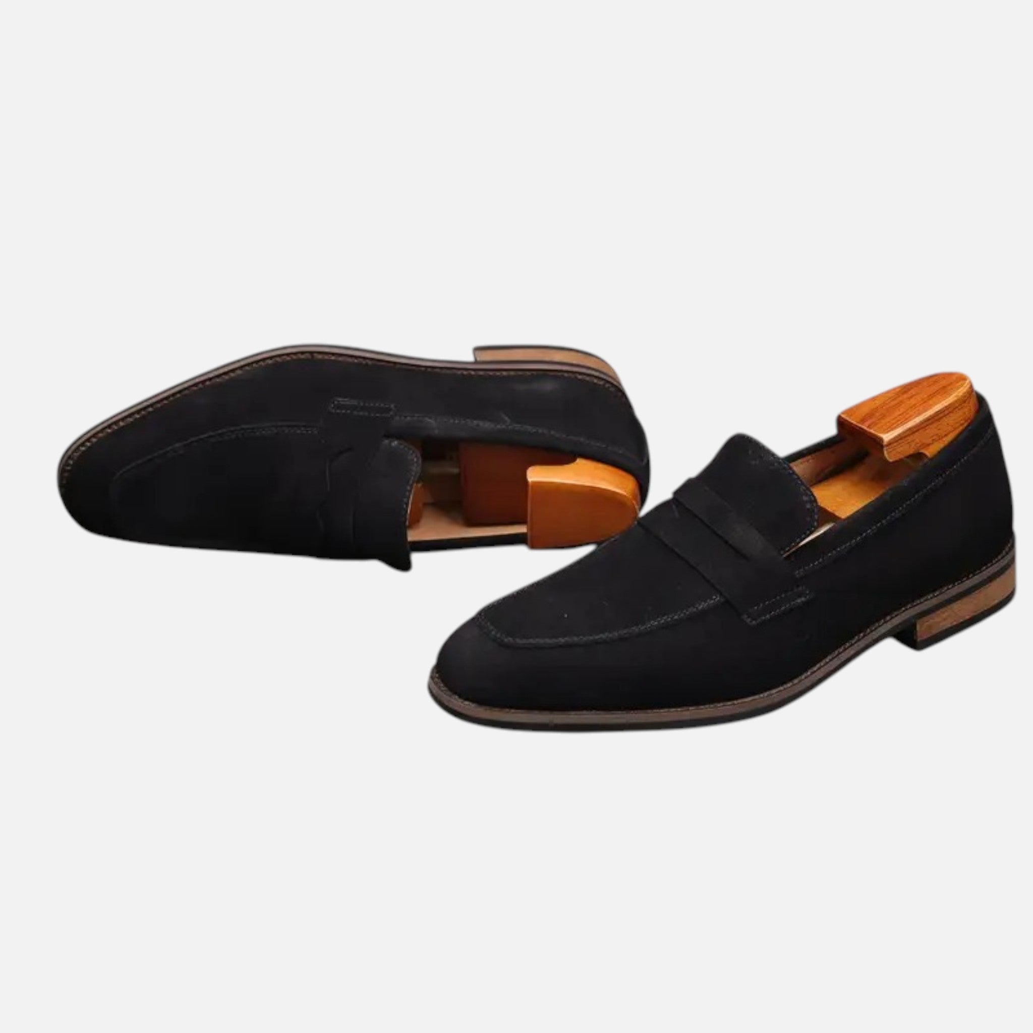 Callum | Men's Penny Loafers With Slip On Design And Low Cut | Elegant