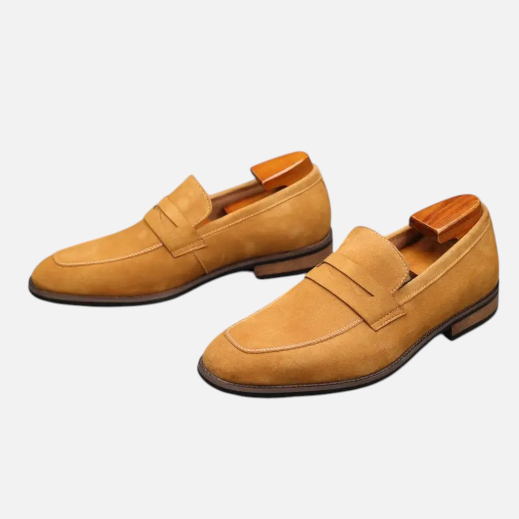 Callum | Men's Penny Loafers With Slip On Design And Low Cut | Elegant