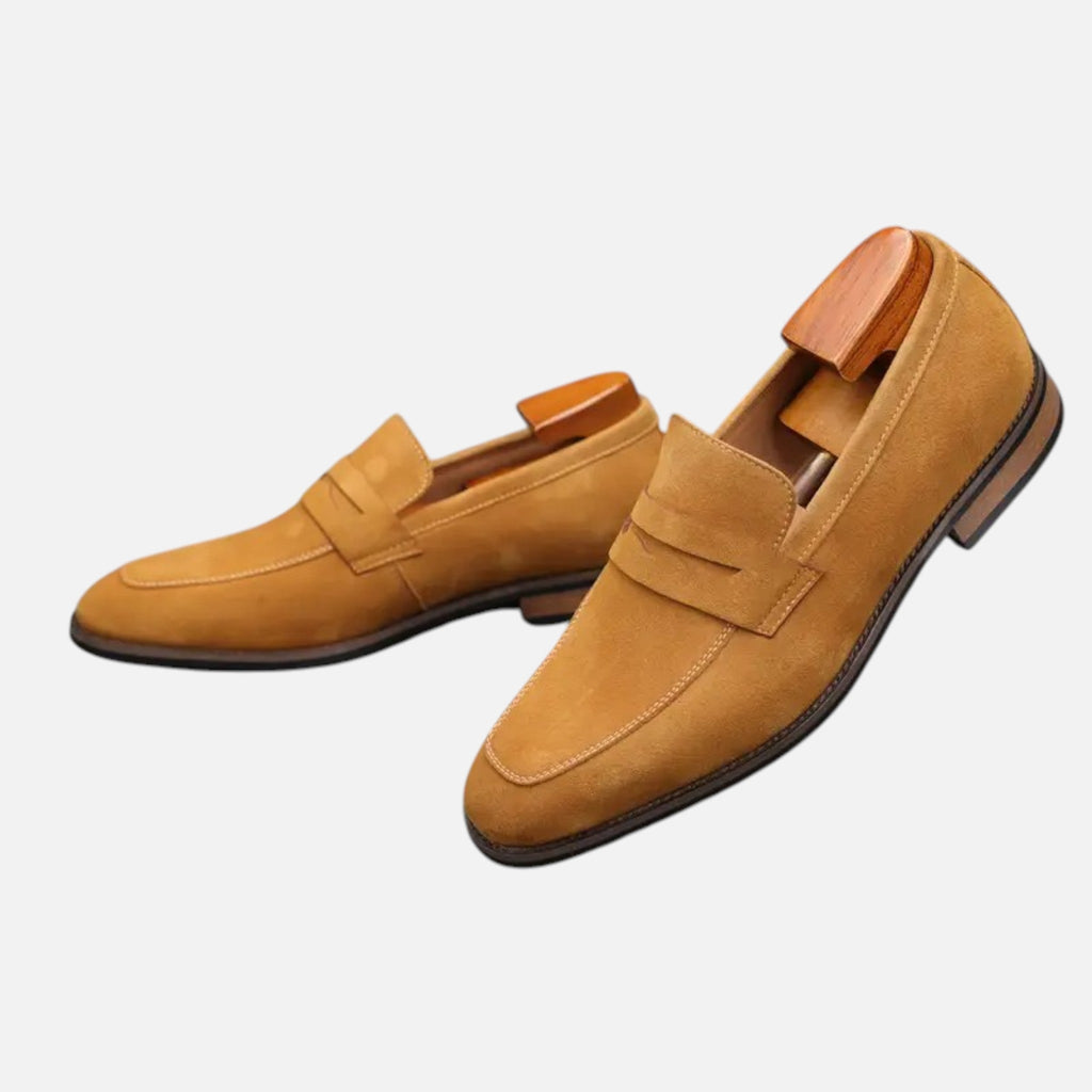 Callum | Men's Penny Loafers With Slip On Design And Low Cut | Elegant