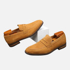 Callum | Men's Penny Loafers With Slip On Design And Low Cut | Elegant