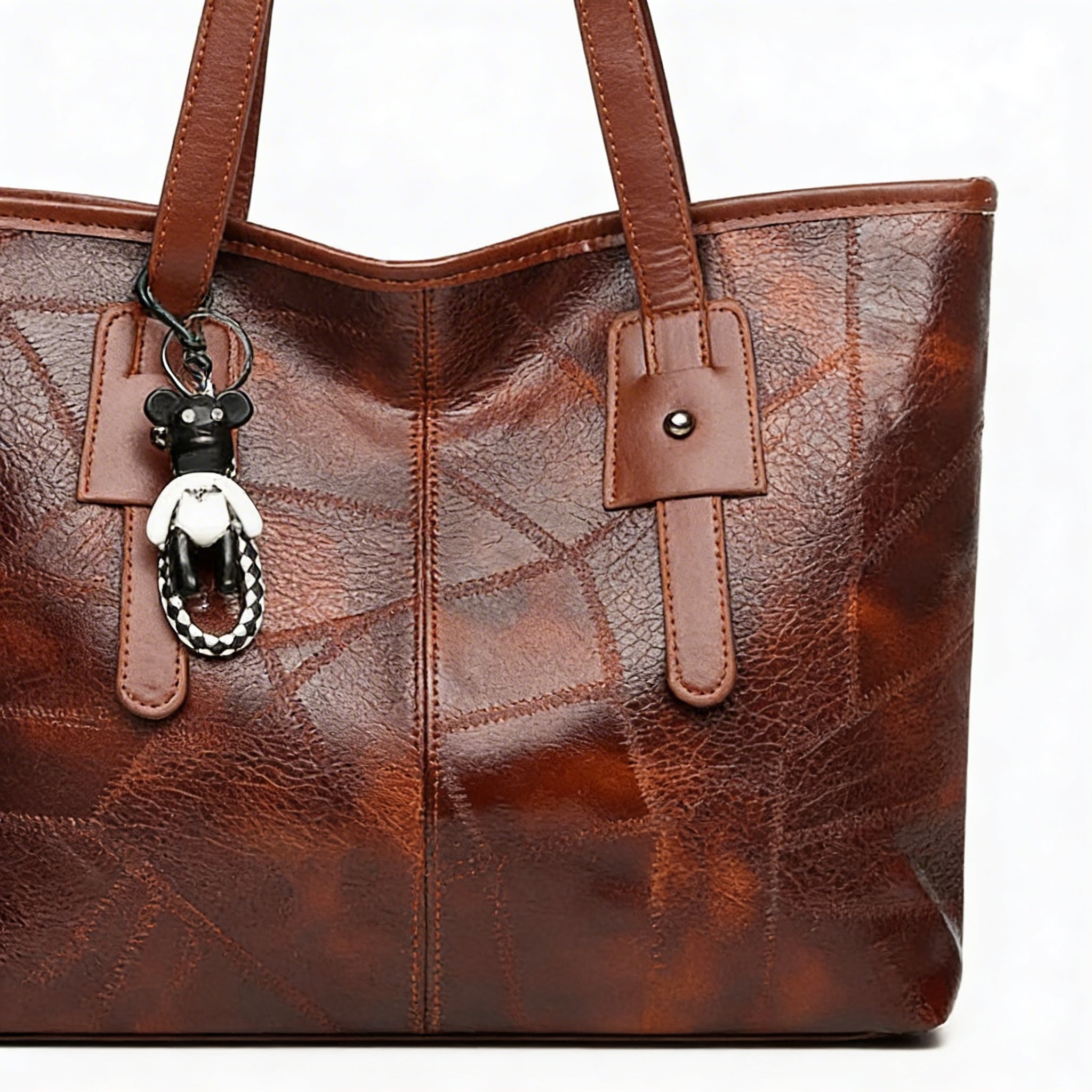 Camille | Women’s Tote Bag With Clean Design And Contrast Edge Stitching | Sophisticated