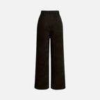 Charlotte | Women's Corduroy-Style Straight-Leg Trousers With Pockets | Modern