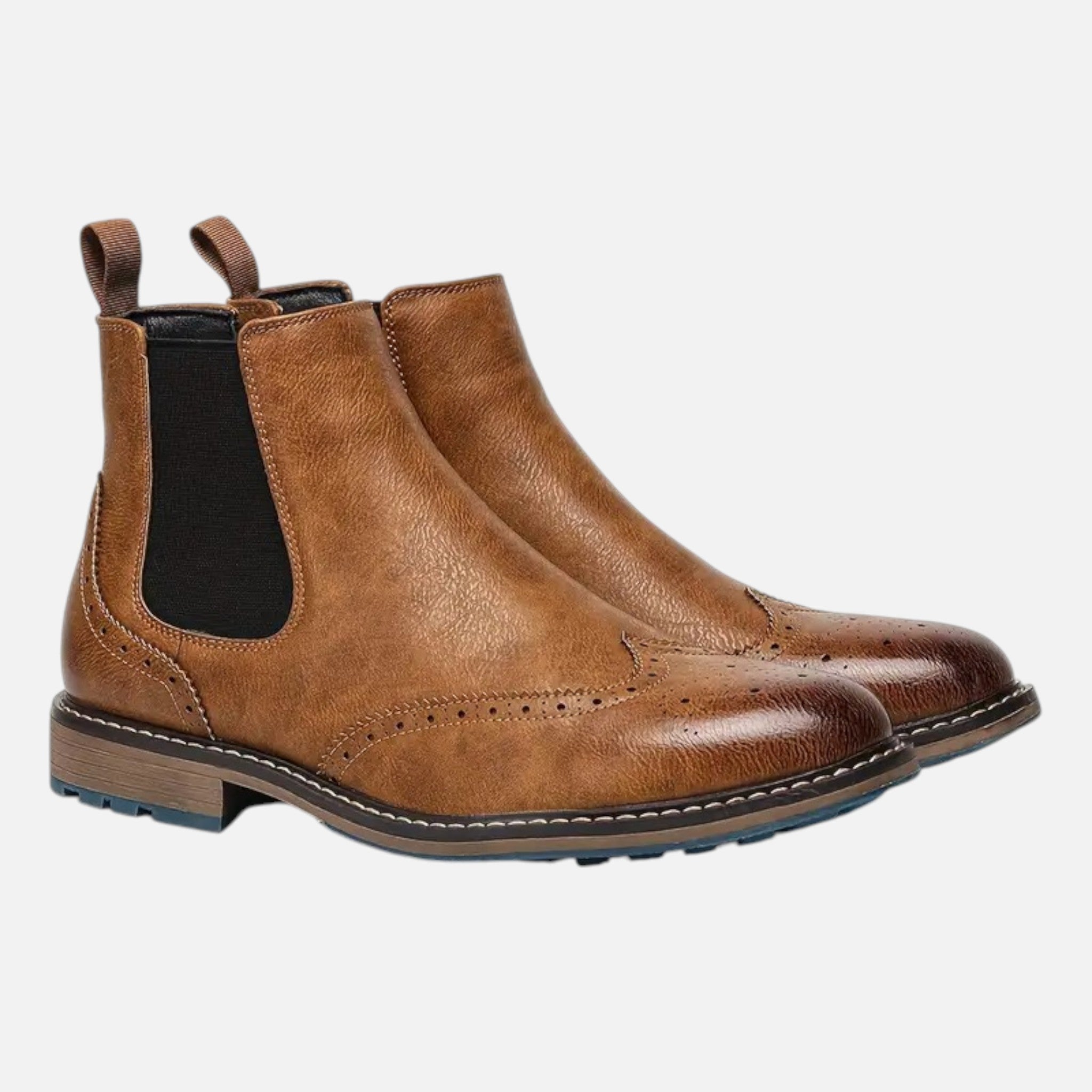 Dawson | Men's Chelsea Boots With Elastic Side Panels And Pull Tab | Classic