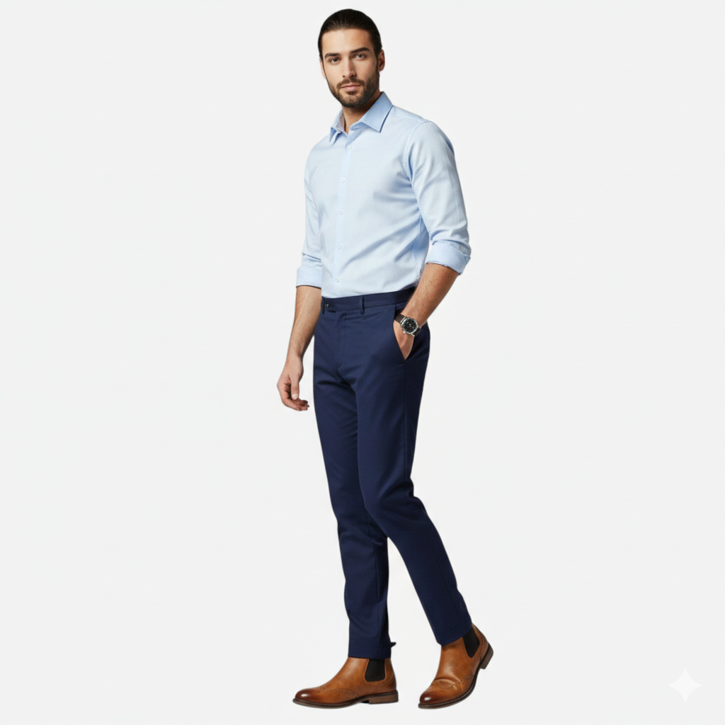 Dawson | Men's Chelsea Boots With Elastic Side Panels And Pull Tab | Classic