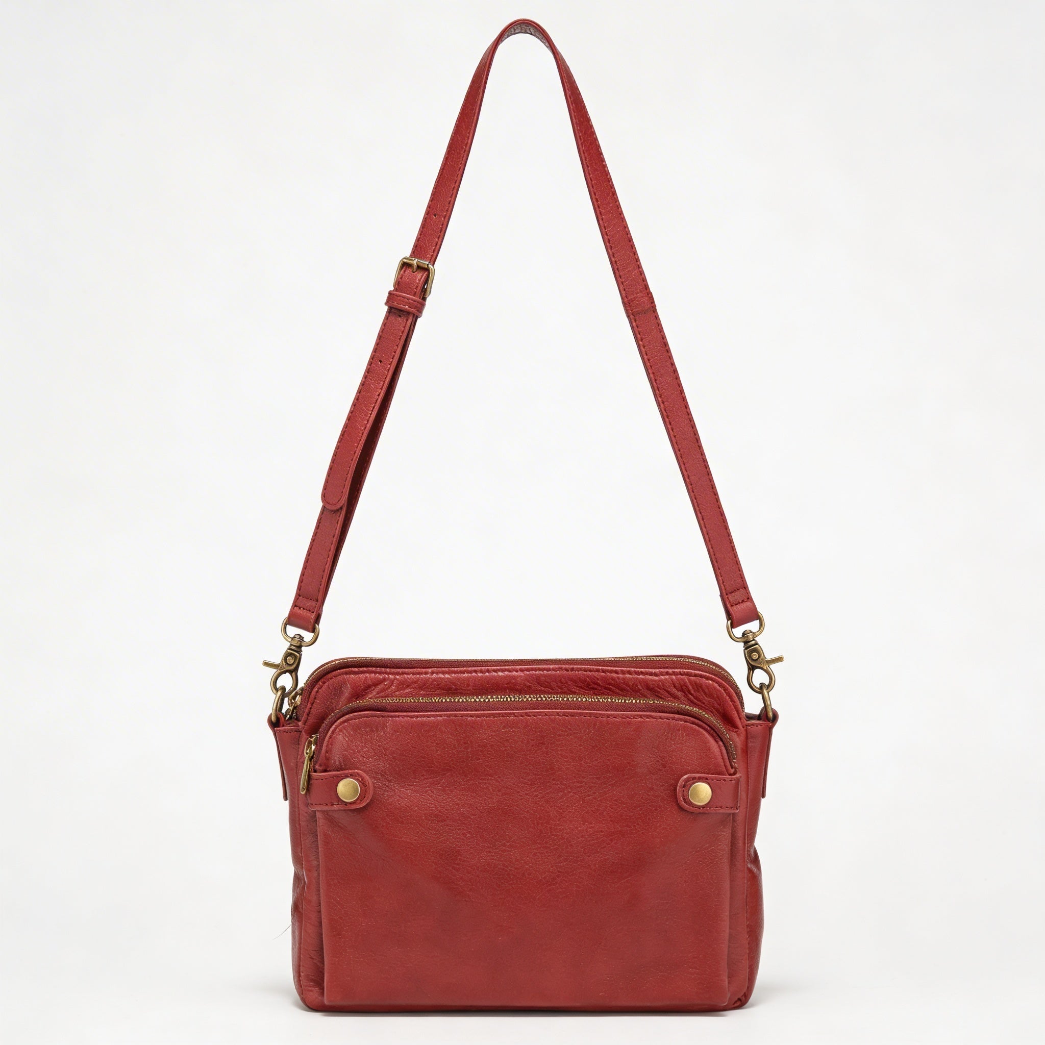 Elise | Women’s Crossbody Bag With Compact Structure And Secure Top Zip | Timeless
