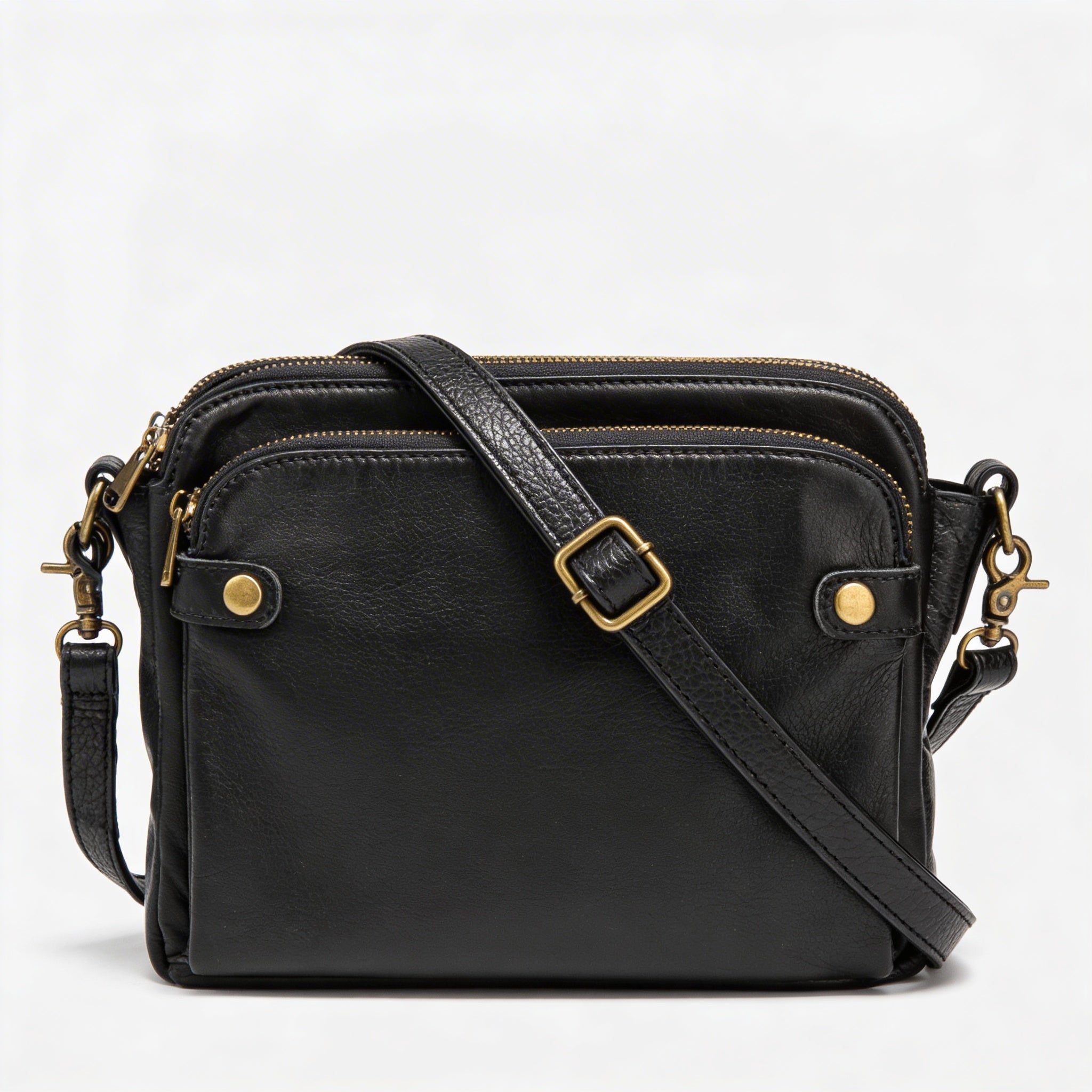 Elise | Women’s Crossbody Bag With Compact Structure And Secure Top Zip | Timeless
