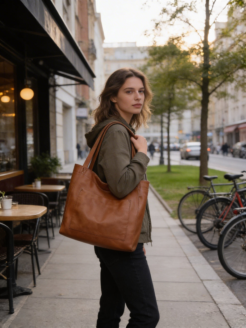 Elowyn | Women’s Crossbody Bag With Fluid Shape And Long Carry Straps | Modern