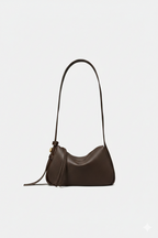 Emma | Women's Shoulder Bag With Knotted Handle And Golden Hardware | Chic