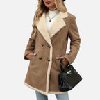Emma | Women's Trench Coat With Pockets And Long Sleeve | Classic