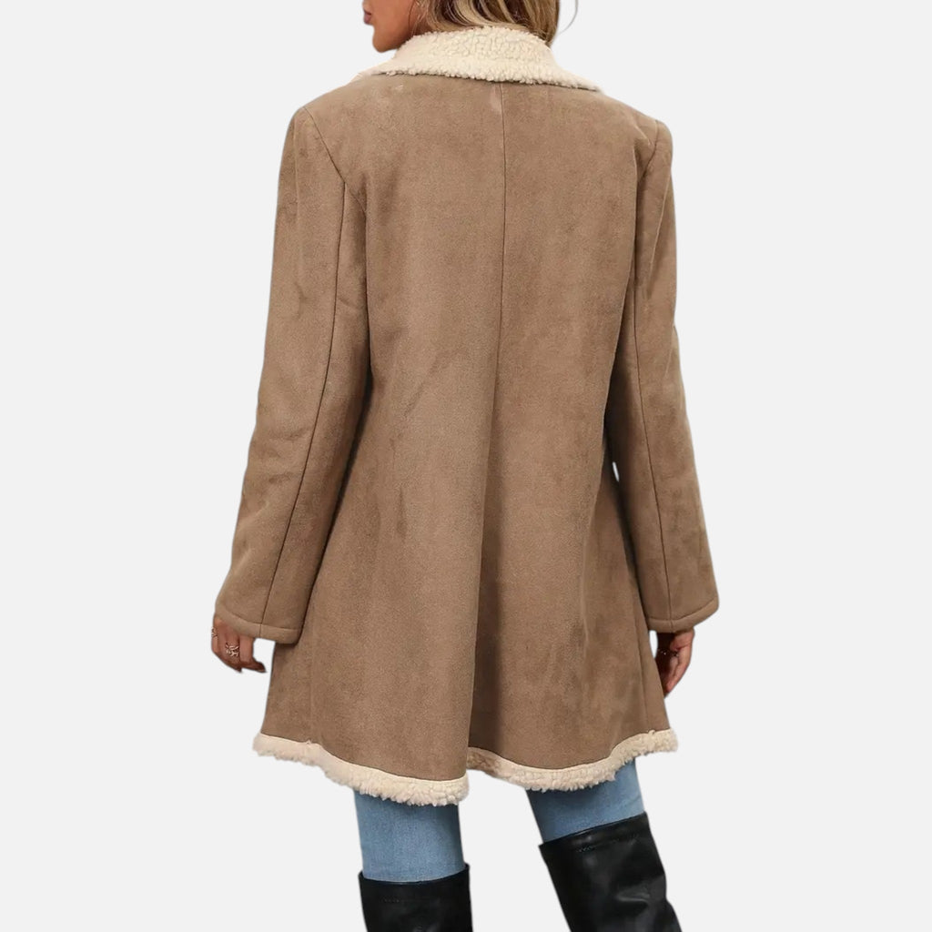 Emma | Women's Trench Coat With Pockets And Long Sleeve | Classic
