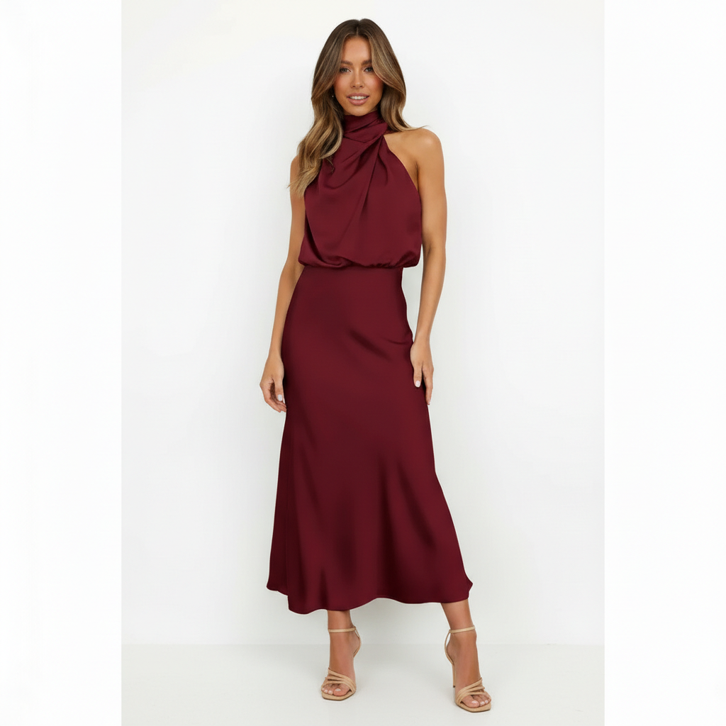 Fiorella | Women Cocktail Dress With Lace Bodice And Flowing Skirt | Party Style