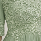 Gladys | Women’s Graduation Dress With Lace And Flow | Elegant