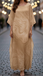 Harper | Women’s Bodycon Dress With Round Neck And Draped Sleeves