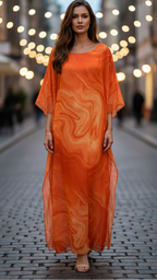 Harper | Women’s Bodycon Dress With Round Neck And Draped Sleeves