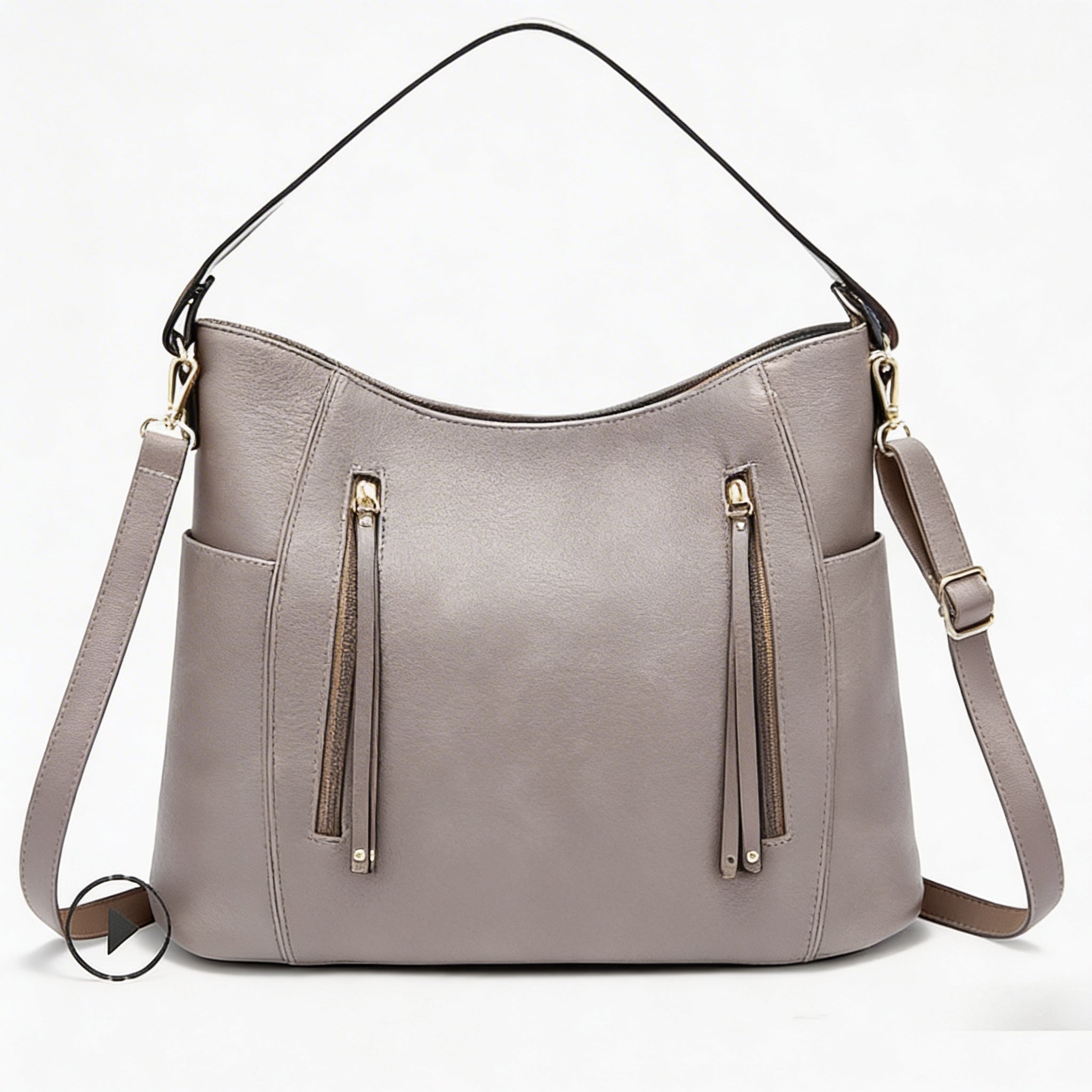 Harper | Women’s Crossbody Bag With Multiple Zip Pockets And Tassel Accent | Chic