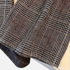 Harper | Women's Houndstooth Trousers With Pleats And Pockets | Chic