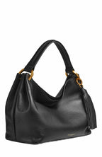 Harper | Women's Shoulder Bag With Golden Hardware And Knotted Handle | Chic