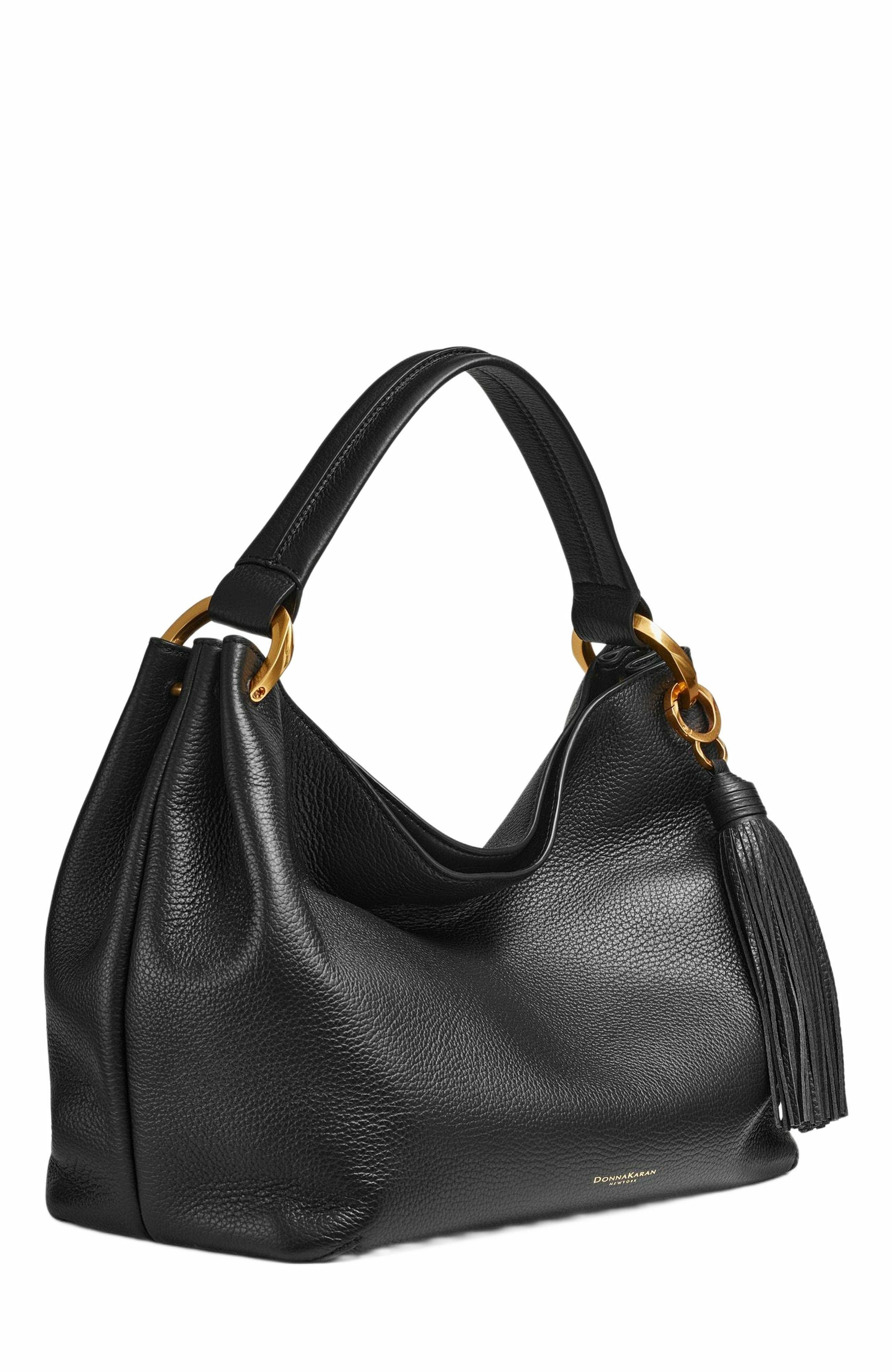 Harper | Women's Shoulder Bag With Golden Hardware And Knotted Handle | Chic