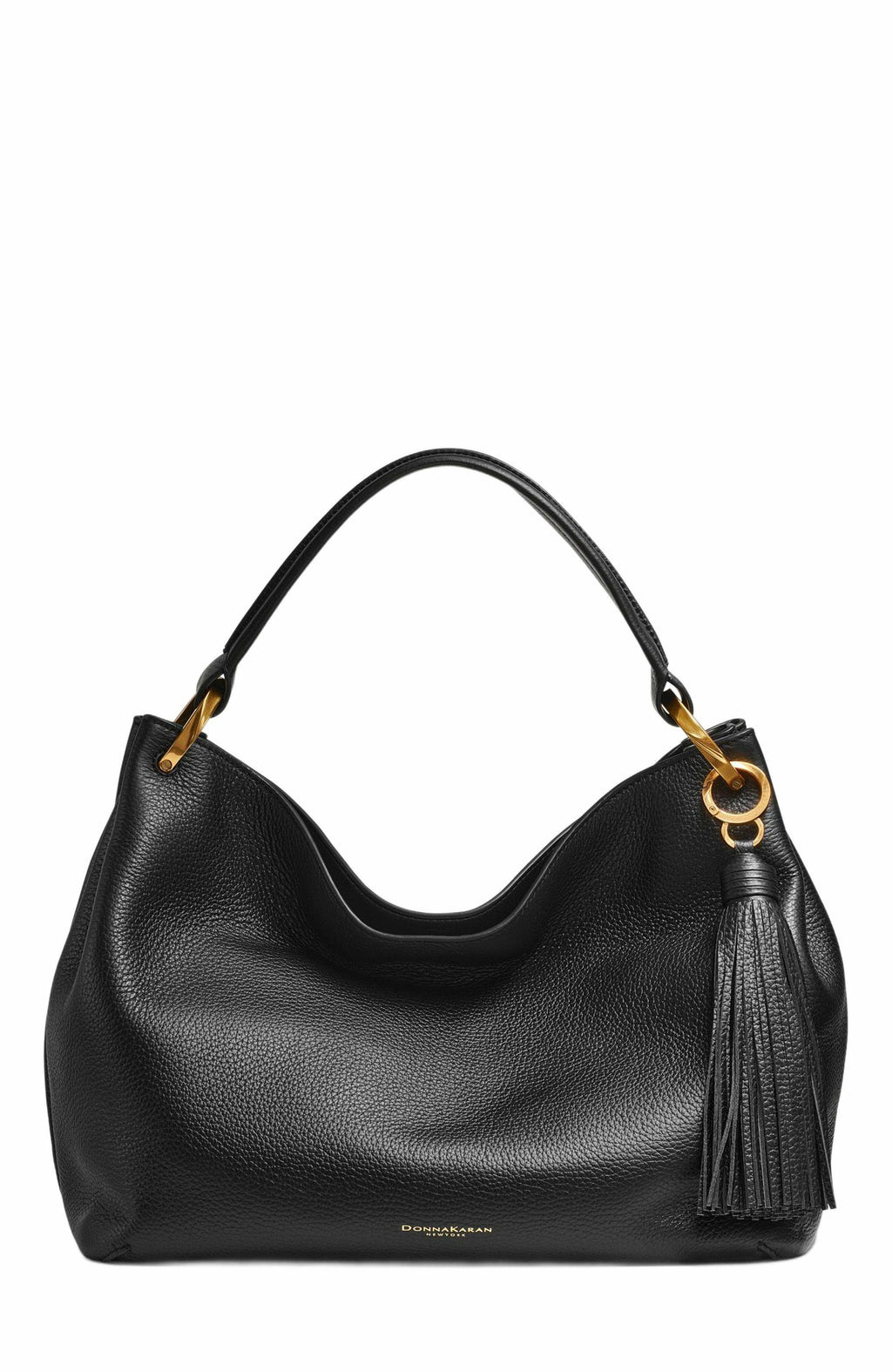 Harper | Women's Shoulder Bag With Golden Hardware And Knotted Handle | Chic