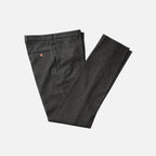 Jackson | Men’s Herringbone Trousers With Pleats And Pockets | Formal