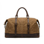 Leo| Unisex Duffel Bag With Zip Pocket And Buckle Straps | Travel