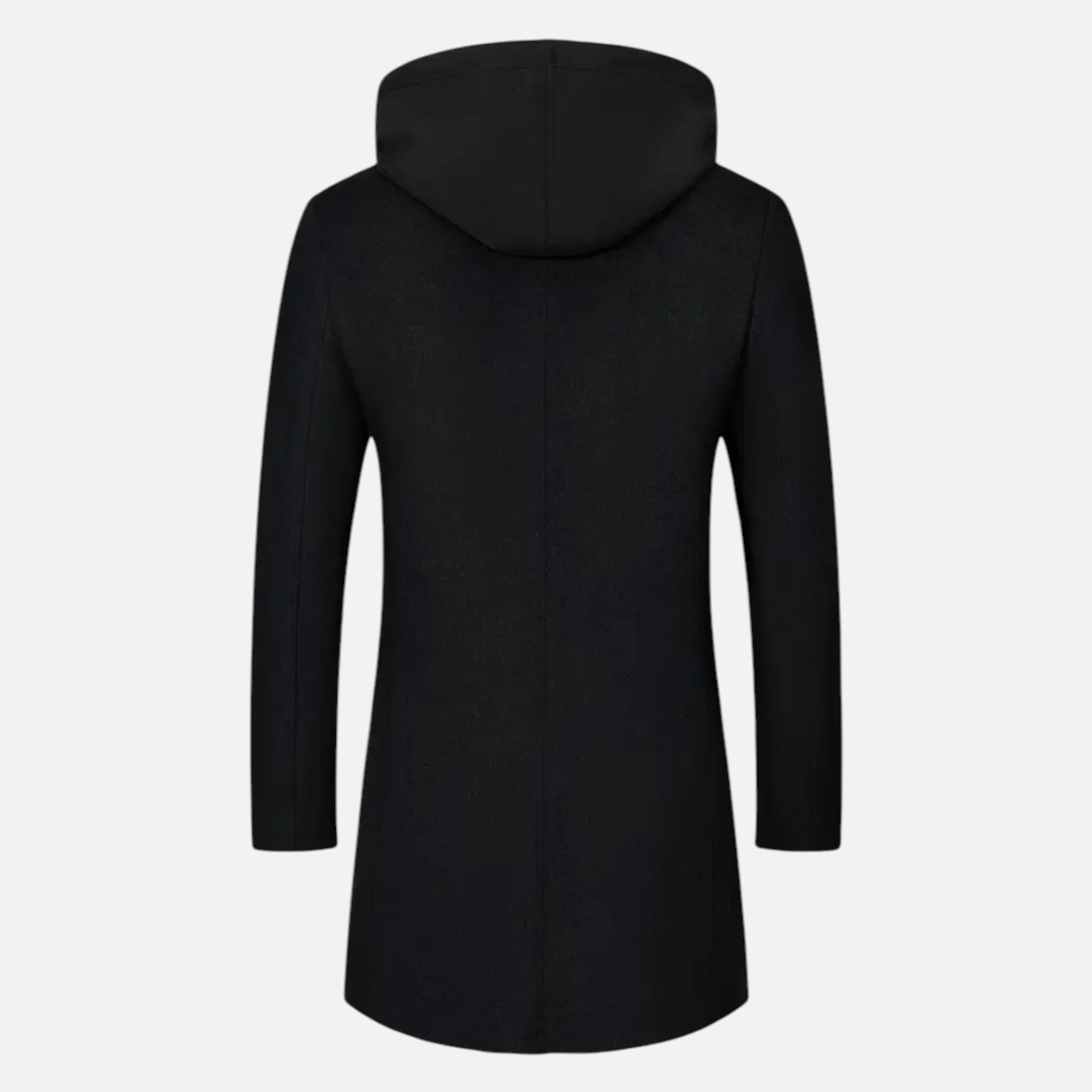 Liam | Men's Hooded Trench Coat With Pockets | Urban