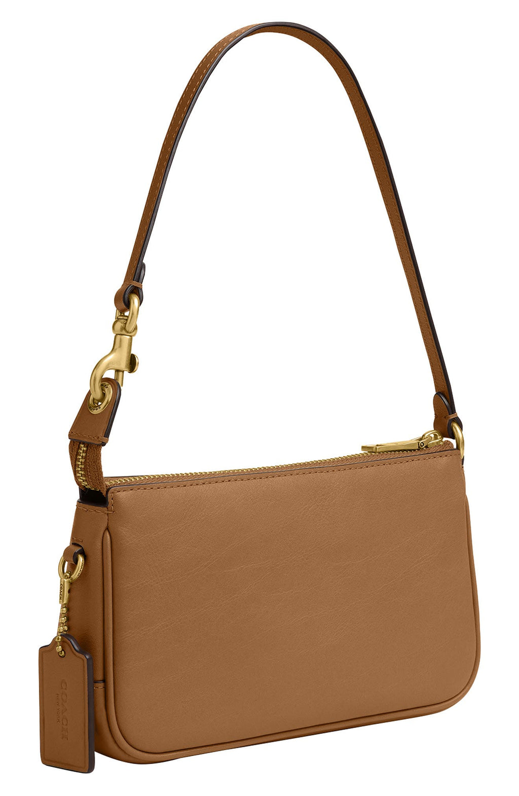 Madison | Women's Shoulder Bag With Zip Closure And Leather Strap | Glamorous
