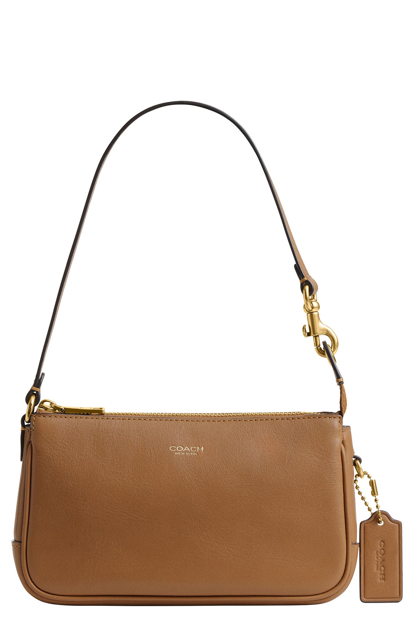 Madison | Women's Shoulder Bag With Zip Closure And Leather Strap | Glamorous