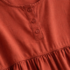 Magnolia | Women’s Day Dress With Short Sleeves And Relaxed Fit | Casual