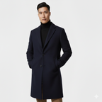 Maple & Bloom – Men’s Knee-Length Coat
