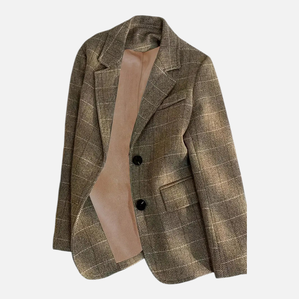 Maple & Bloom – Men’s Tweed Blazer