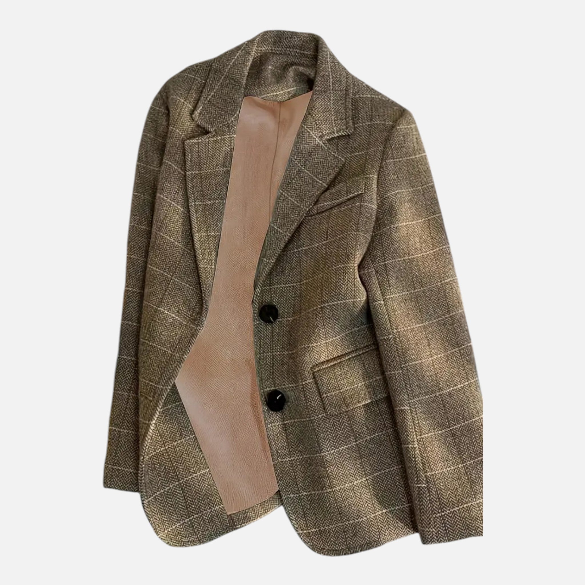 Maple & Bloom – Men’s Tweed Blazer